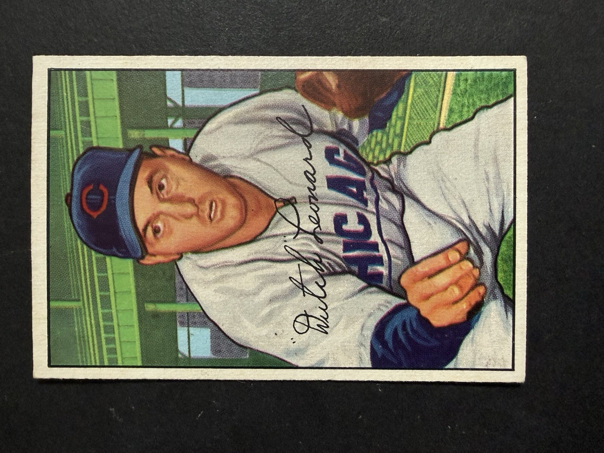 1952 Bowman Baseball #159 Dutch Leonard Ex - Nm Chicago Cubs