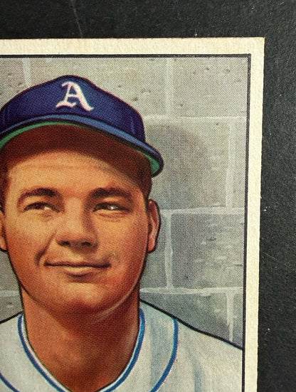 1952 Bowman #154 Ferris Fain Athletics NM Near Mint Centered Clean Beauty