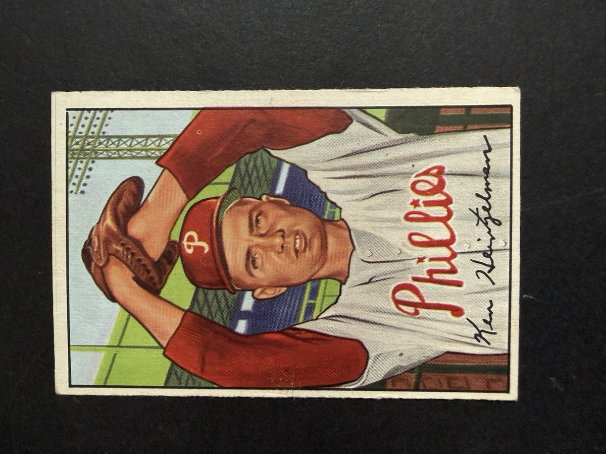 1952 Bowman Baseball 2 Card Lot Pat Mullin  Tigers #183 Ken Heintzelman # 148 Ex