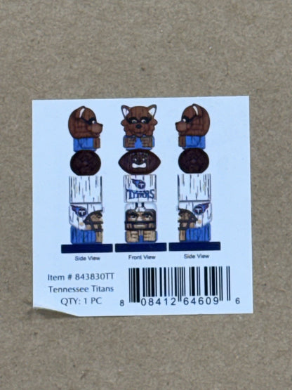 Tennessee Titans NFL Tiki Totem Lawn Garden Statue All Weather Figure Licensed