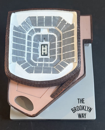 Brooklyn Nets Mini Arena Stadium Replica 10 Years Barclays Center SGA New Nib