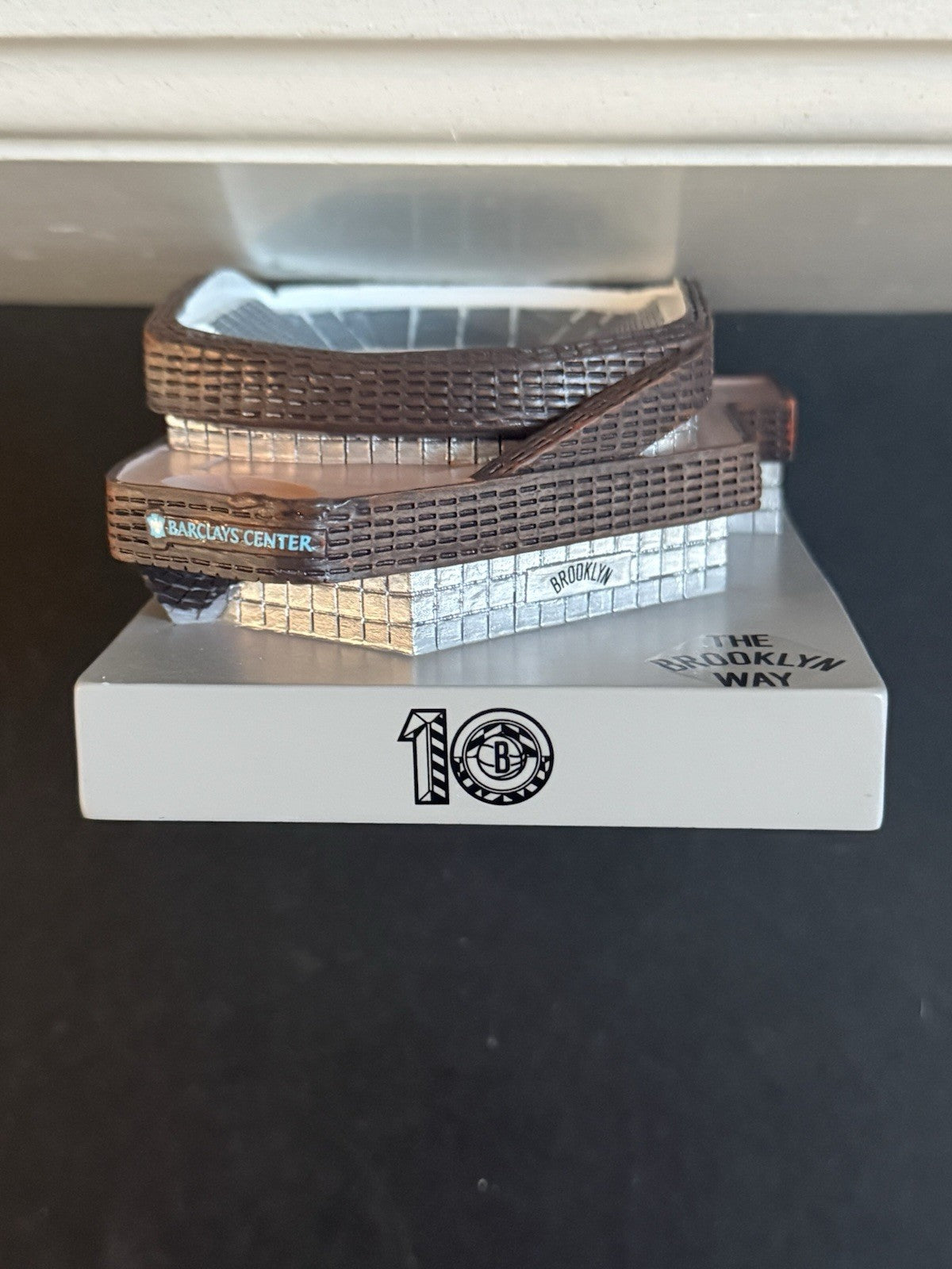 Brooklyn Nets Mini Arena Stadium Replica 10 Years Barclays Center SGA New Nib