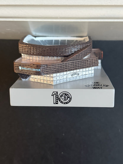 Brooklyn Nets Mini Arena Stadium Replica 10 Years Barclays Center SGA New Nib