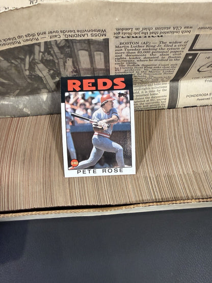 Topps 1986 MLB Baseball Card Complete Set Mint