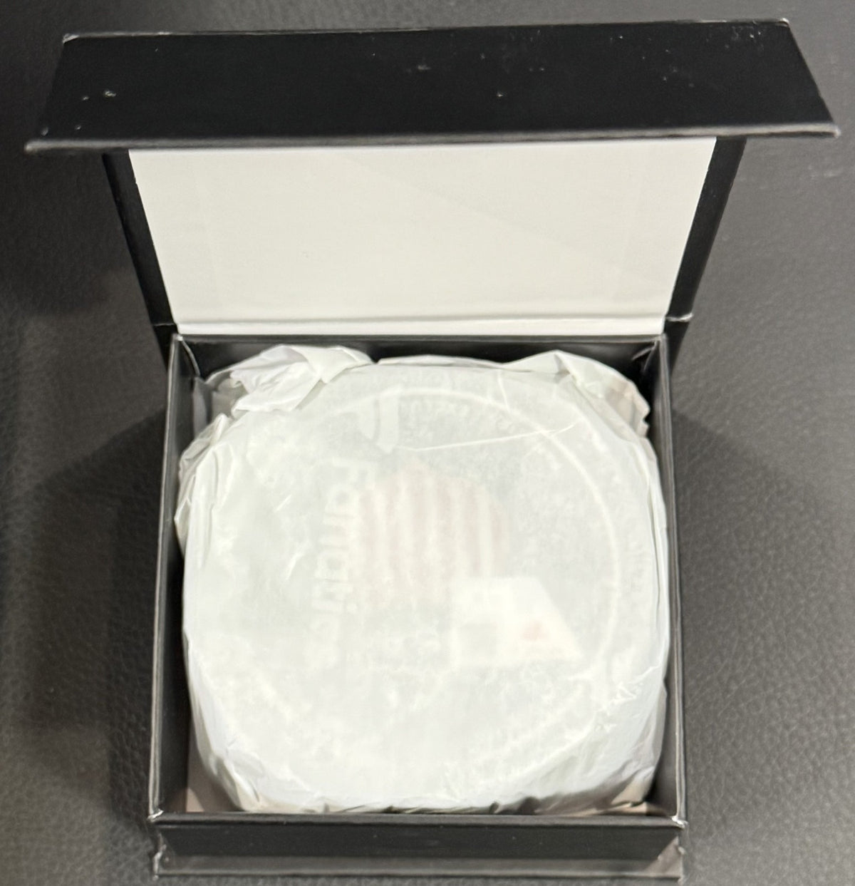 Connor Hellebuyck Signed Team USA 2026 Olympic Hockey Puck Gold Medal Fanatics