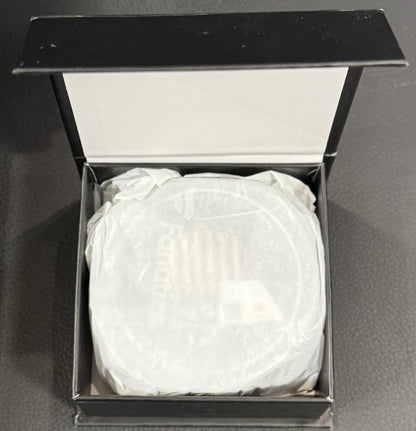 Connor Hellebuyck Signed Team USA 2026 Olympic Hockey Puck Gold Medal Fanatics