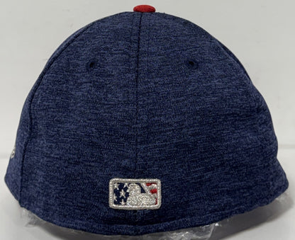 Aaron Hicks #31 Game Used NY Yankees New Era July 4 Hat Fanatics MLB Steiner COA