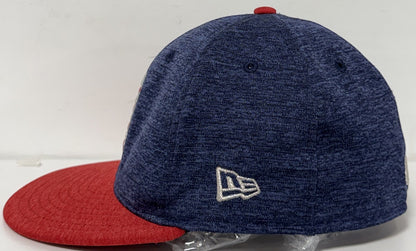 Aaron Hicks #31 Game Used NY Yankees New Era July 4 Hat Fanatics MLB Steiner COA