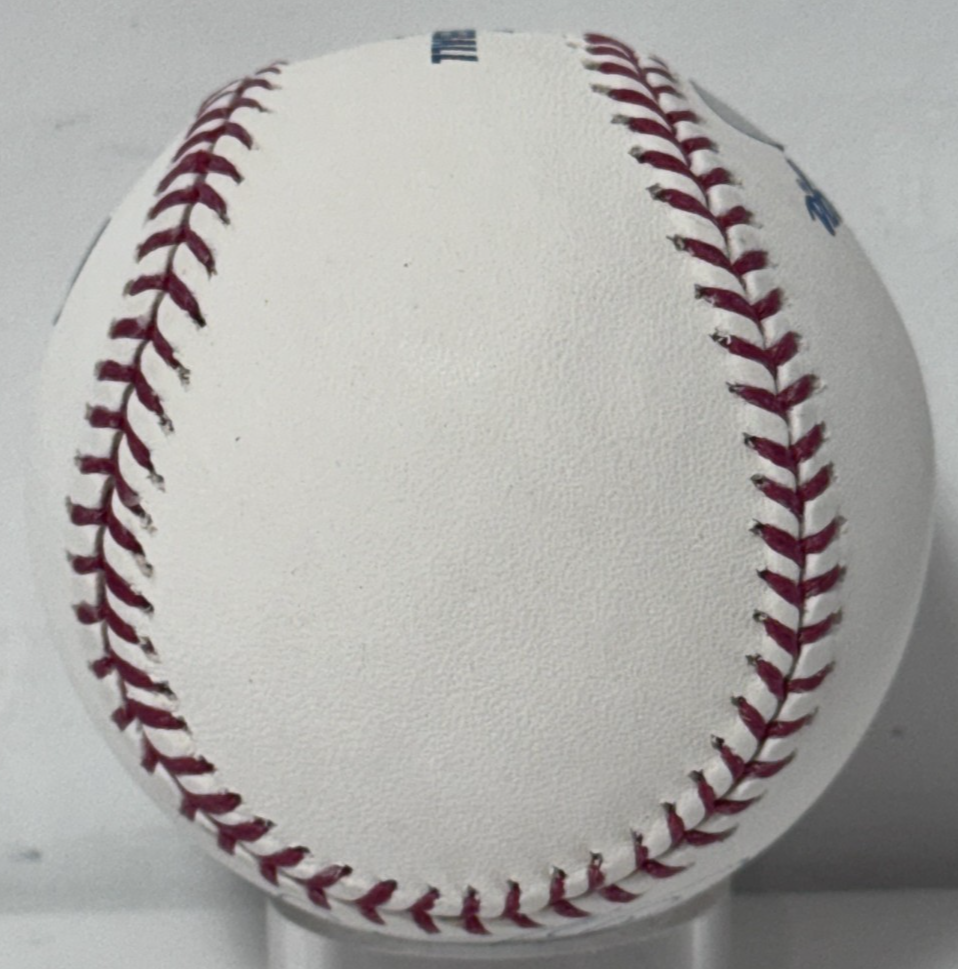 Cecil Fielder Signed Official Baseball RBI Champ Me and Babe Auto Steiner COA