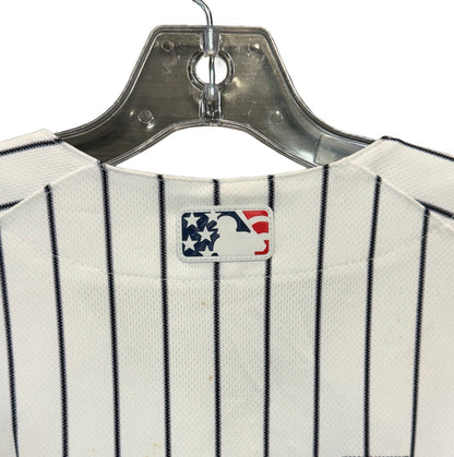 NY Yankees #31 Game Used July 4th Jersey MLB Fanatics Hicks / Cam Schlittler Now