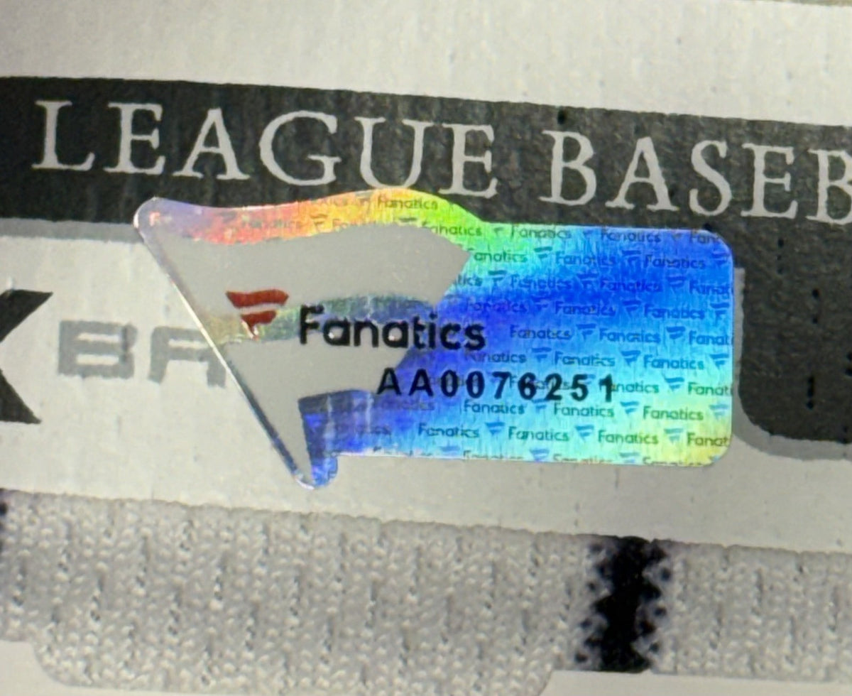 NY Yankees #31 Game Used July 4th Jersey MLB Fanatics Hicks / Cam Schlittler Now