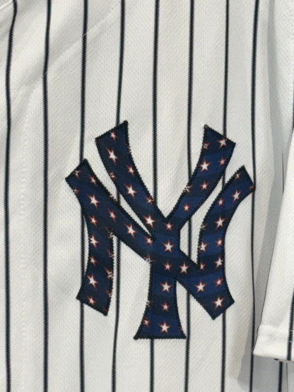 NY Yankees #31 Game Used July 4th Jersey MLB Fanatics Hicks / Cam Schlittler Now