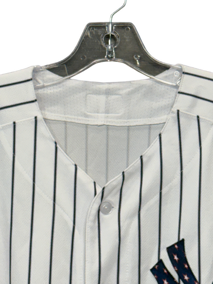 NY Yankees #31 Game Used July 4th Jersey MLB Fanatics Hicks / Cam Schlittler Now