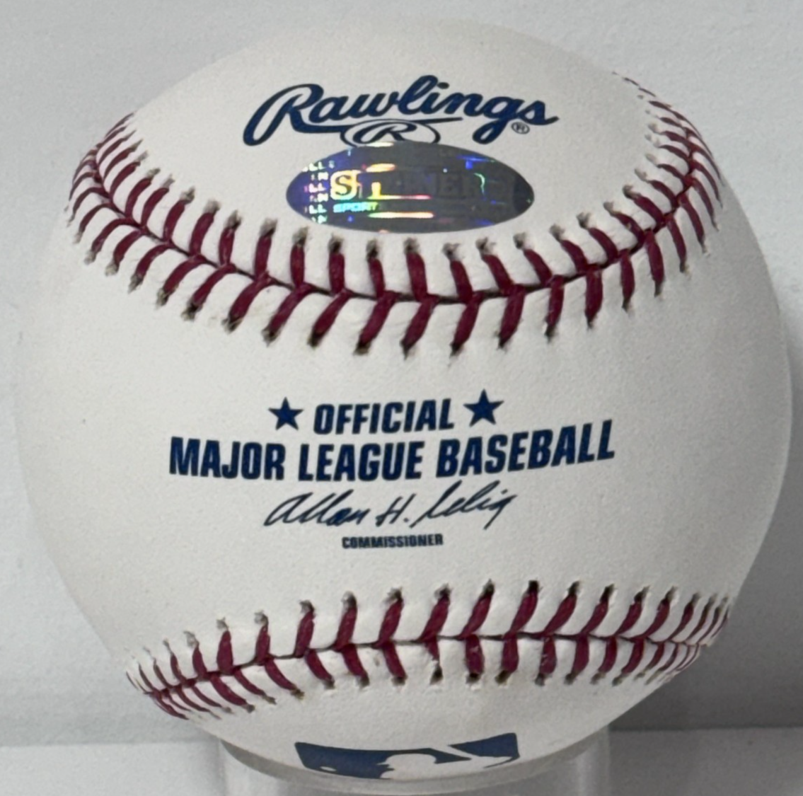 Ron Hunt Mets Signed Official Baseball W/Case 1st Met All Star Auto Steiner COA