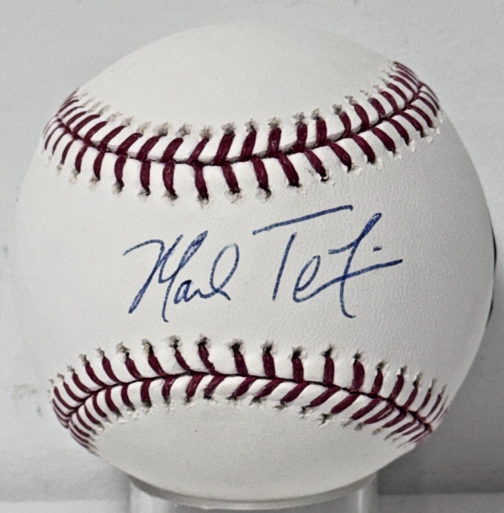 Mark Teixeira Signed Official Baseball W/Case Auto Steiner MLB COA NY Yankees