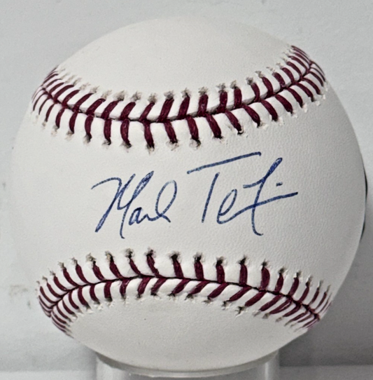 Mark Teixeira Signed Official Baseball W/Case Auto Steiner MLB COA NY Yankees