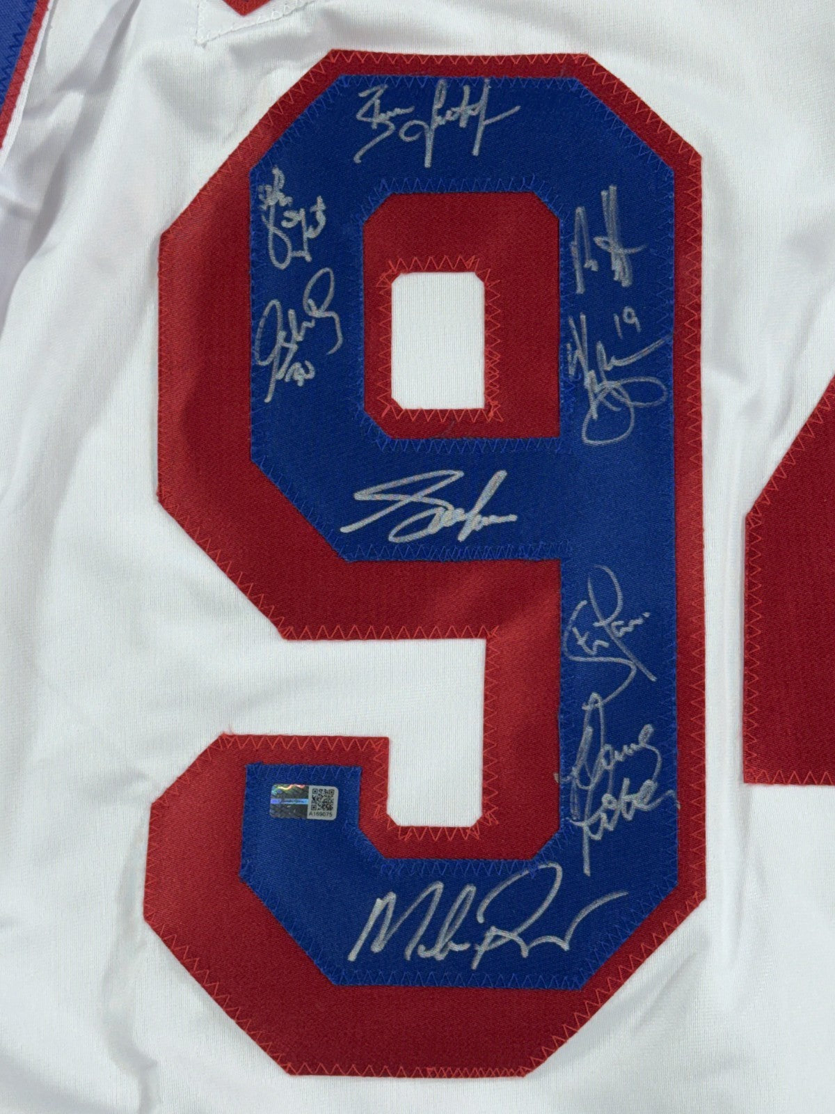 NY Rangers 1994 Stanley Cup Team Signed Jersey 17 Auto Mark Messier Steiner Coa