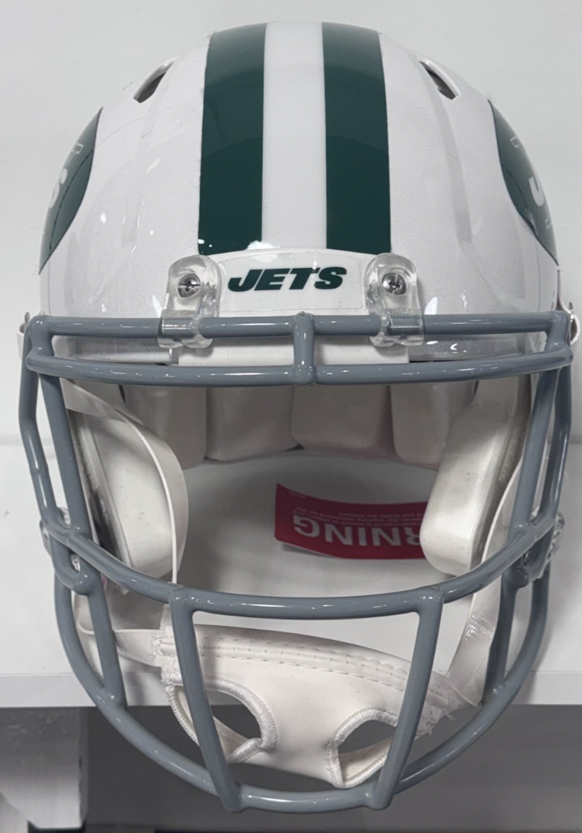 Braelon Allen Signed Riddell NY Jets Speed Authentic Helmet Auto Fanatics COA