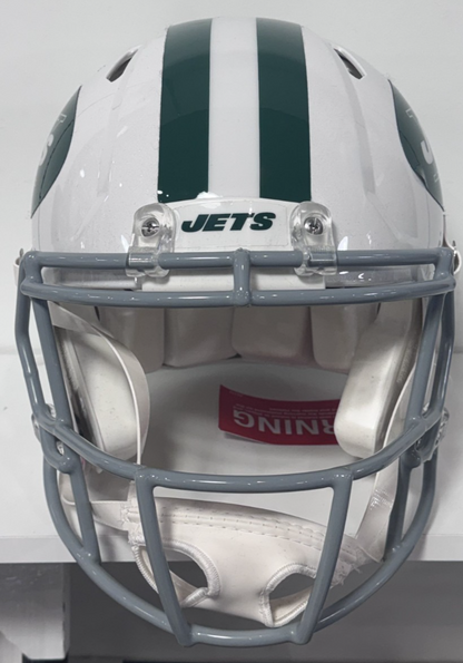 Braelon Allen Signed Riddell NY Jets Speed Authentic Helmet Auto Fanatics COA