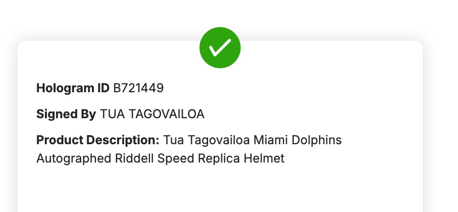 Tua Tagovailoa Miami Dolphins Signed Riddell Speed Replica Helmet Auto Fanatics