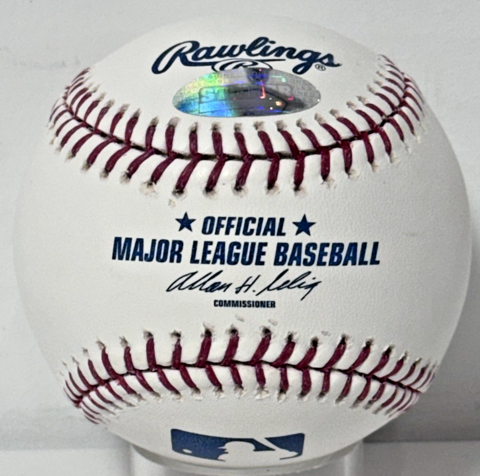 Gary Sheffield Signed Official Mlb Baseball In Case 509 HR’s Auto Steiner COA