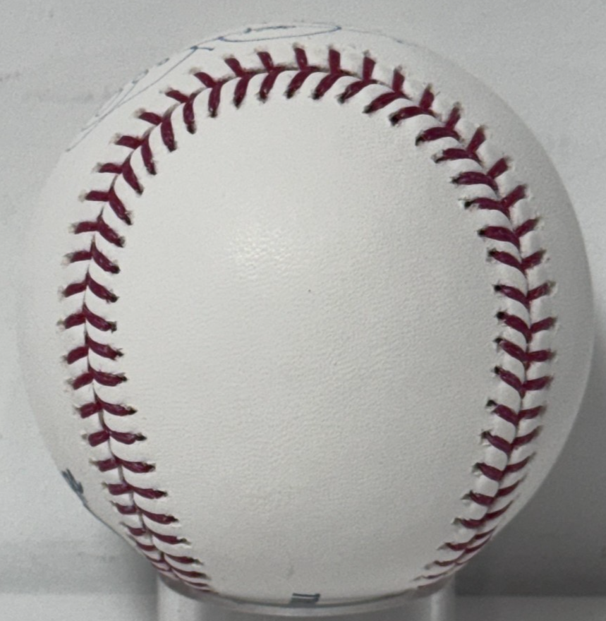 Gary Sheffield Signed Official Mlb Baseball In Case 509 HR’s Auto Steiner COA