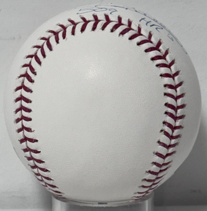 Gary Sheffield Signed Official Mlb Baseball In Case 509 HR’s Auto Steiner COA