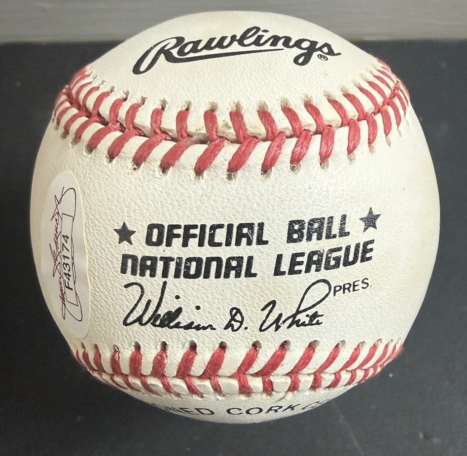Barry Bonds Signed Autographed National League Baseball Ball JSA COA