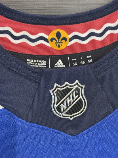 Jordan Binnington Signed St Louis Blues Adidas Authentic Jersey Auto COA Size 56