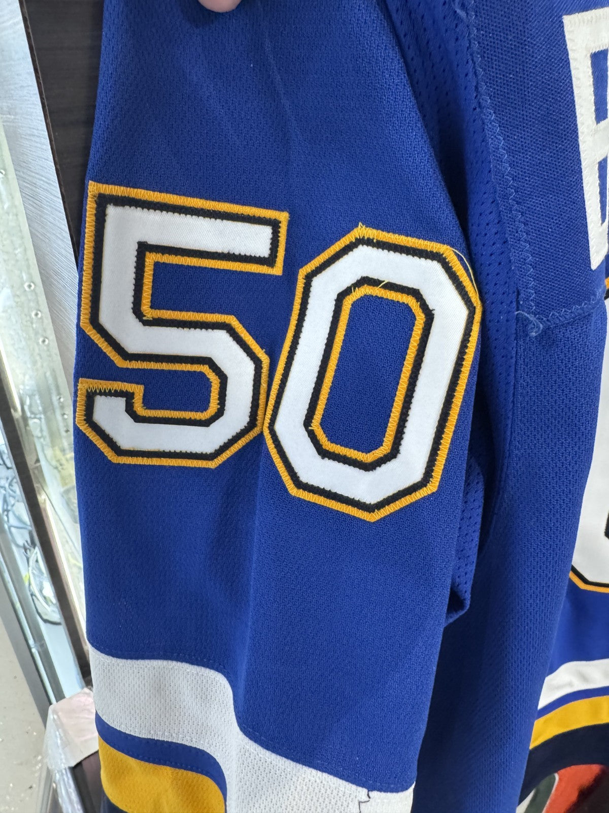 Jordan Binnington Signed St Louis Blues Adidas Authentic Jersey Auto COA Size 56