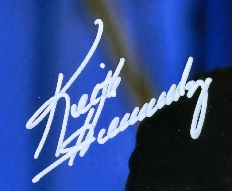 Keith Hernandez Signed 8x10 Photo Framed W/ Original Shea Sign Auto JSA COA Mets