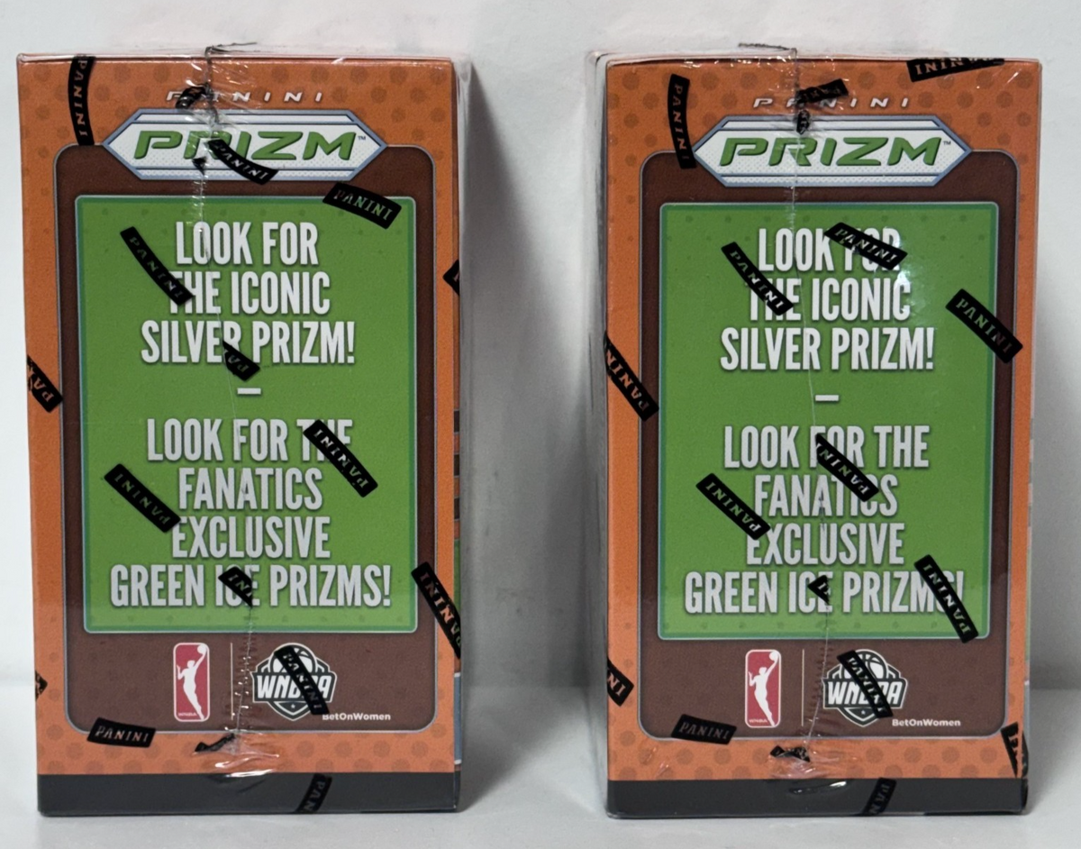 2021 Panini WNBA Prizm Blaster Lot Of 2 Factory Sealed Sophie Cunningham RC