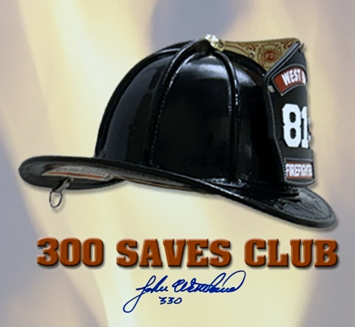 300 Saves Club Signed 16x20 Photo Lee Smith JOHN Franco Reardon 6 Auto MAB COA