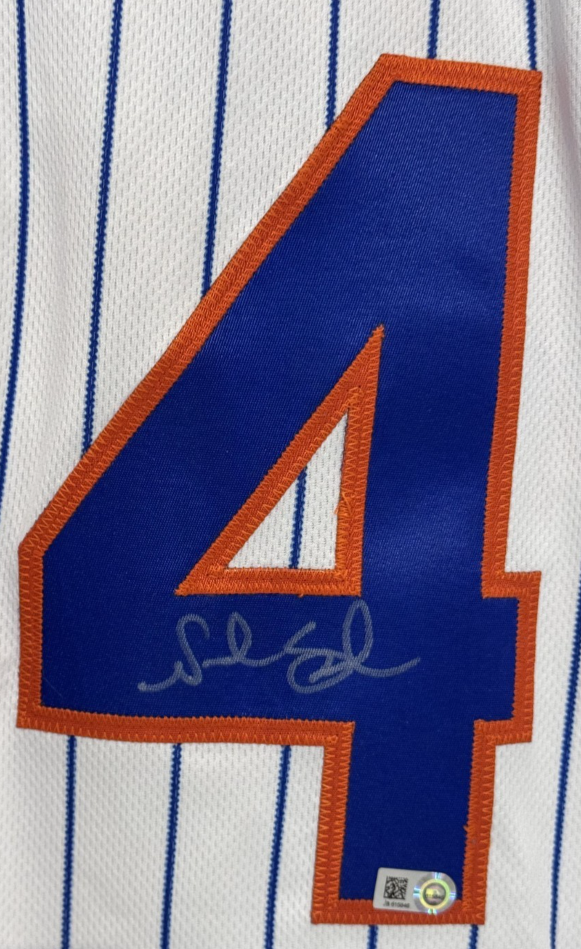 Noah Syndergaard Signed Ny Mets Majestic Authentic Jersey #34 Auto MLB Holo COA