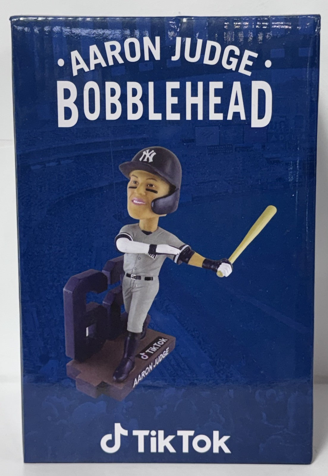 Aaron Judge #62 HR Record LE Tiktok Bobblehead W/ Box NY Yankees 2023 Giveaway
