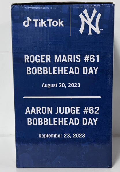 Aaron Judge #62 HR Record LE Tiktok Bobblehead W/ Box NY Yankees 2023 Giveaway