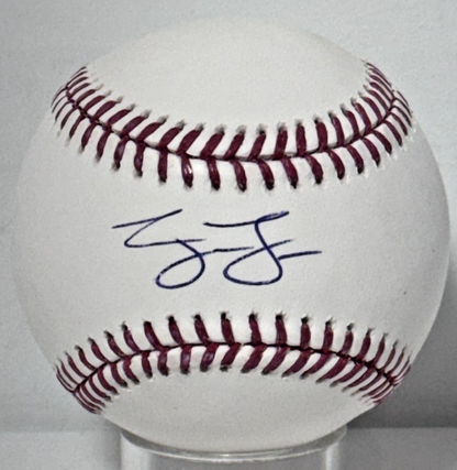 George Lombard Jr Signed Official MLB Baseball Auto BAS COA NY Yankees