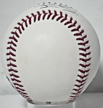 George Lombard Jr Signed Official MLB Baseball Auto BAS COA NY Yankees