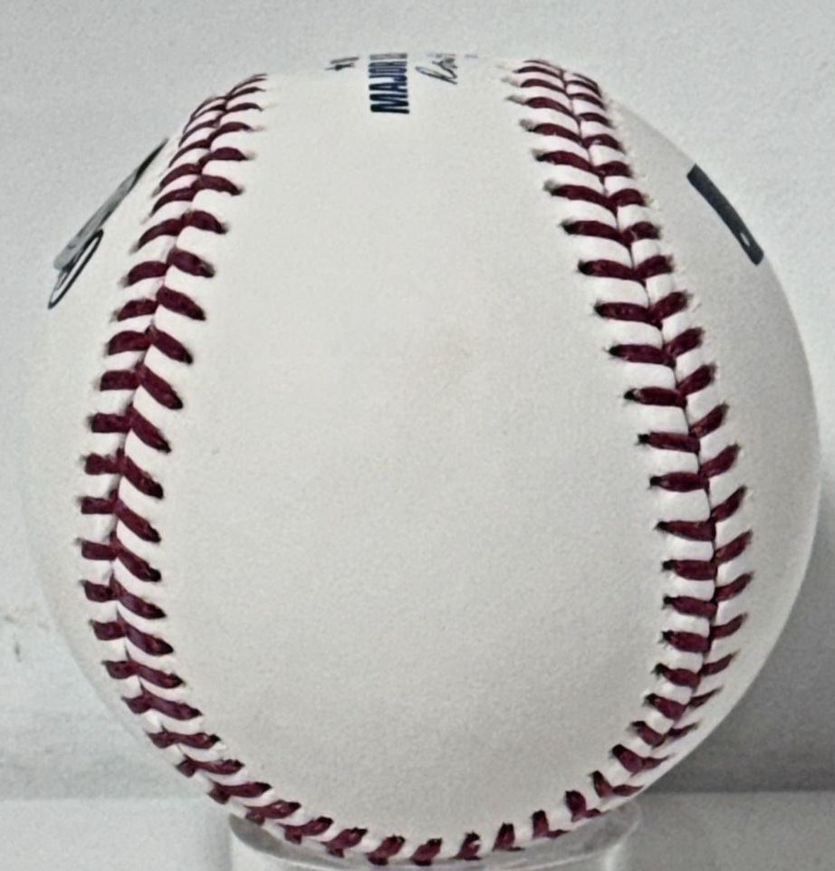 George Lombard Jr Signed Official MLB Baseball Auto BAS COA NY Yankees