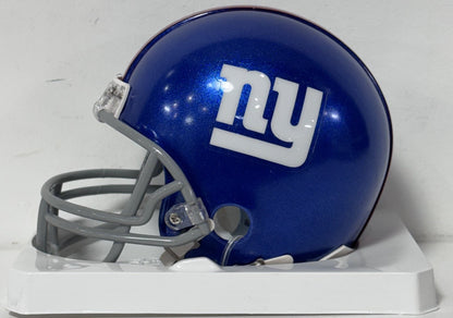 Eli Apple Signed Ny Giants Riddell Mini Helmet 1st Rd Pick Rookie  Auto JSA COA