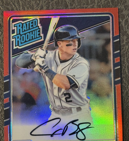 2017 Optic Alex Bregman Rated ROOKIE Signed On Card Mint Auto 22/25 Astros