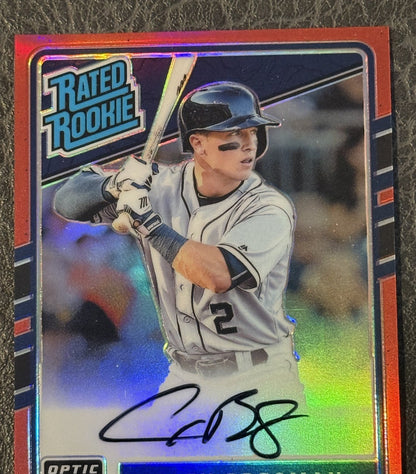 2017 Optic Alex Bregman Rated ROOKIE Signed On Card Mint Auto 22/25 Astros
