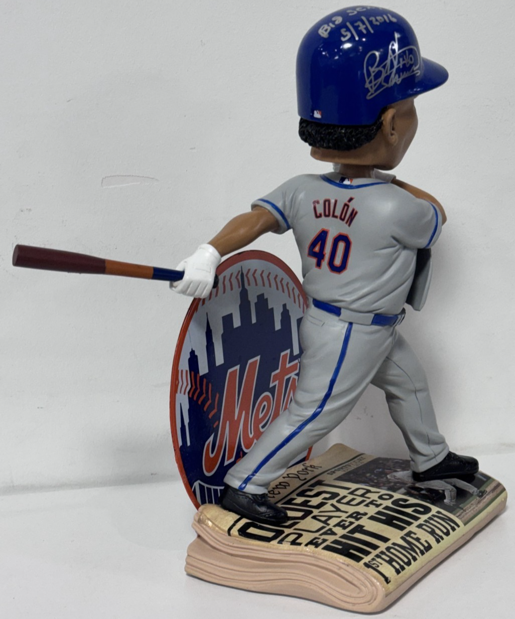 Bartolo Colon Signed LE Forever Bobblehead /2196 Big Sexy Auto COA NY Mets