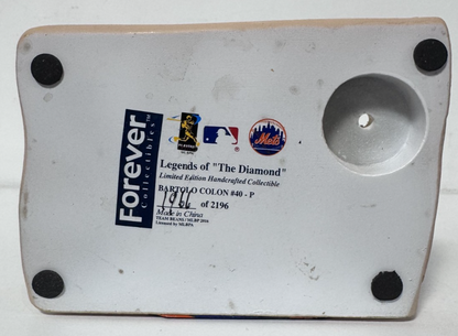 Bartolo Colon Signed LE Forever Bobblehead /2196 Big Sexy Auto COA NY Mets