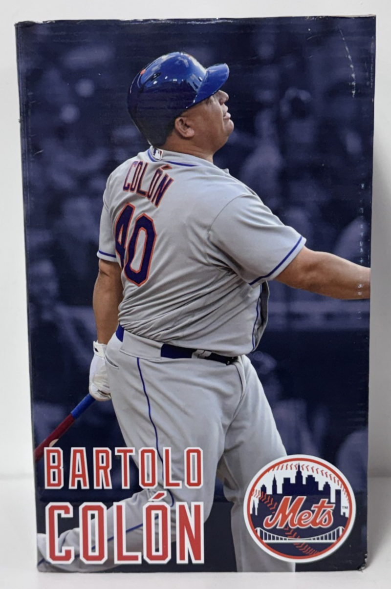 Bartolo Colon Signed LE Forever Bobblehead /2196 Big Sexy Auto COA NY Mets