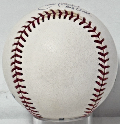 Randy Johnson Signed Official MLB Baseball Big Unit Auto MM COA W/Case Dbacks