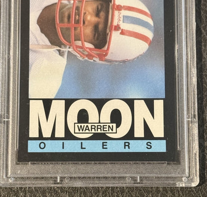 Warren Moon 1985 Topps #251 Rookie Psa 9  Mint Rc HOF Oilers