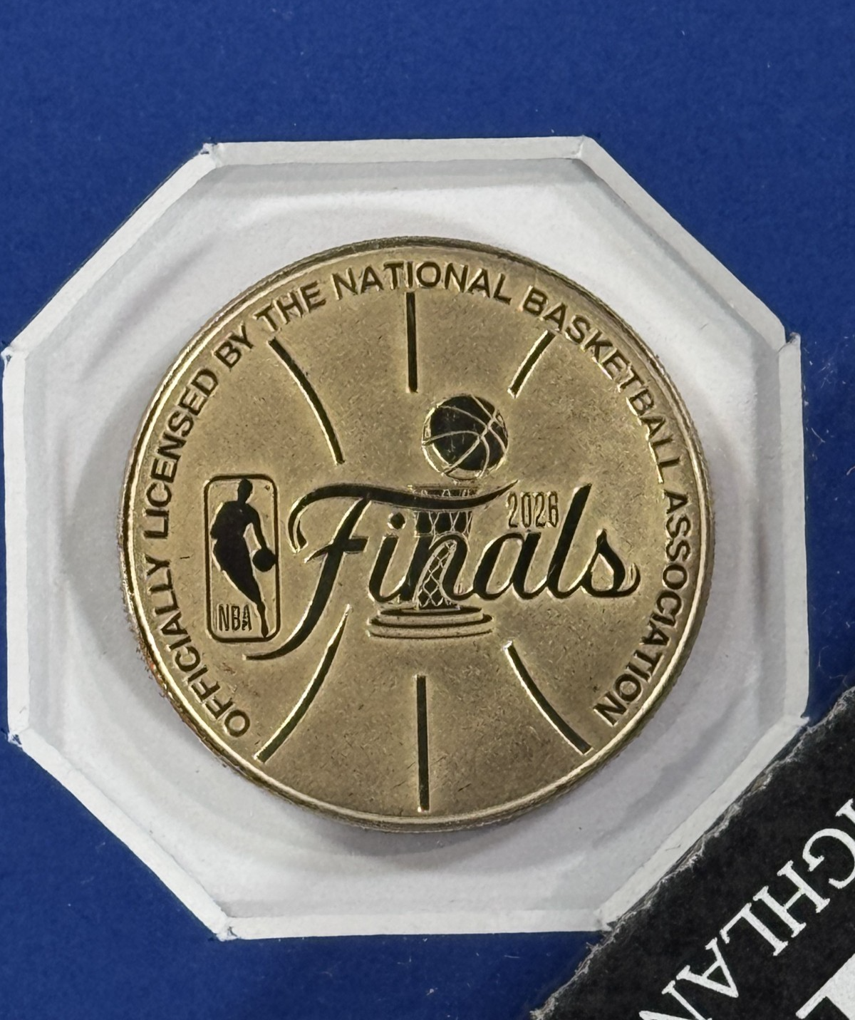 NY Knicks 2026 Road to the NBA Finals Bronze Coin Ticket Highland Mint Brunson