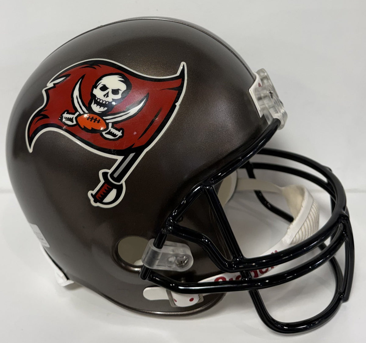 Cadillac Williams Signed TB Buccaneers Replica Helmet Rookie Stat Auto Elite COA