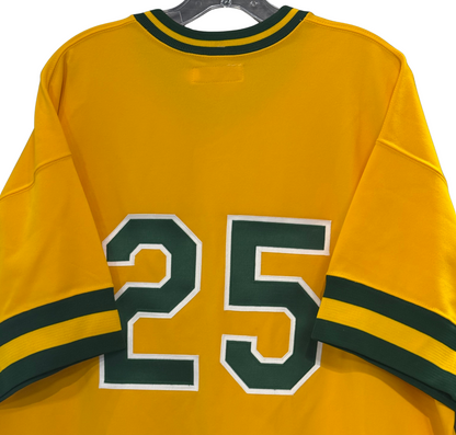 Mark McGwire Signed 1986 Authentic Rookie Jersey Oakland Auto LE Steiner MLB COA